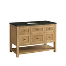 James Martin Breckenridge 48" Single Bathroom Vanity, Light Natural Oak