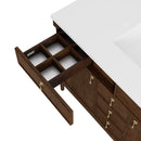 James Martin Kinnsden 48" Single Bathroom Vanity, Sable Oak