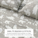 Turkish Cotton Flannel Sheet - Stratton Collection by Great Bay Home