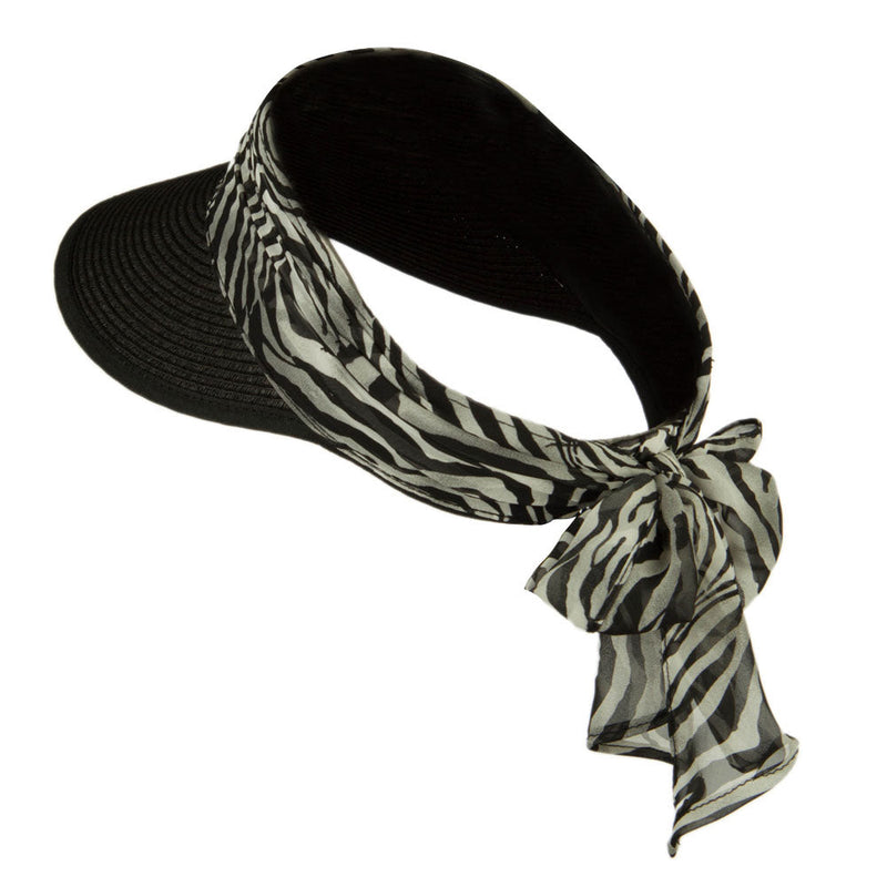 UPF 50+ Animal Print Gardening Sun Visor