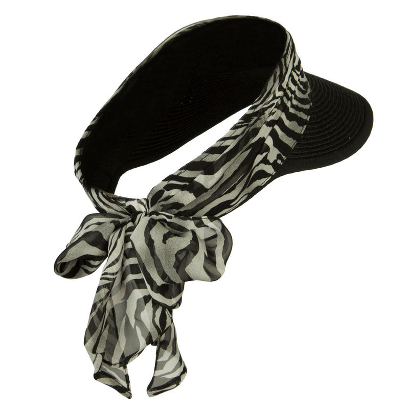 UPF 50+ Animal Print Gardening Sun Visor
