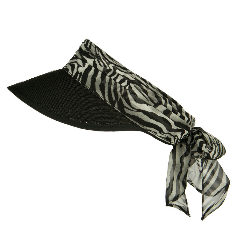 UPF 50+ Animal Print Gardening Sun Visor