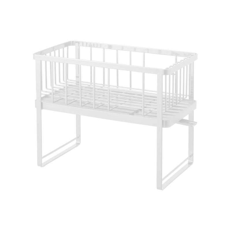 Two-Tier Wire Dish Rack - Steel