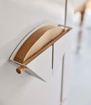Magnetic Coffee Filter Case - Size 04 - Steel + Wood by Yamazaki Home