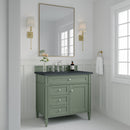 James Martin Brittany 36" Single Bathroom Vanity, Smokey Celadon