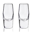 Raye Heavy Base Crystal Shot Glasses Set of 2