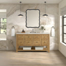 James Martin Breckenridge 60" Single Bathroom Vanity, Light Natural Oak