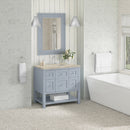 James Martin Breckenridge 36" Single Bathroom Vanity, Serenity Blue