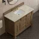 James Martin Brookfield 48" Single Bathroom Vanity, Pecan