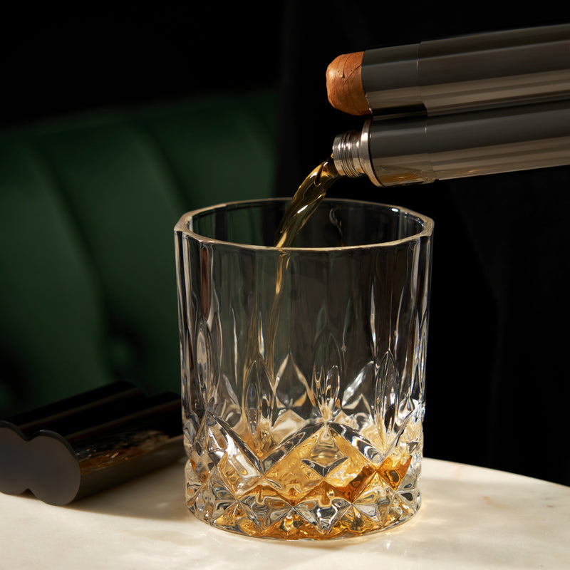 Warren Cigar Holder and Flask, photo 2 of 5
