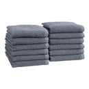 Cotton Textured Bath Towel Set - Acacia Collection by Great Bay Home