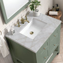 James Martin Breckenridge 30" Single Bathroom Vanity, Smokey Celadon