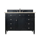 James Martin Brittany 48" Single Bathroom Vanity, Black Onyx