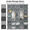 DIY 30 Cube Portable Closet Clothes Wardrobe Cabinet by LJGDeals
