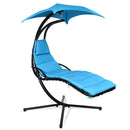 Hanging Stand Chaise Lounger Swing Chair with Pillow by LJGDeals