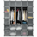 DIY 30 Cube Portable Closet Clothes Wardrobe Cabinet by DirectDeals
