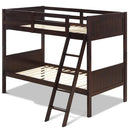 Twin Size Wooden Bunk Beds Convertible 2 Individual Beds by LJGDeals