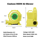 950 W 1.25 HP Air Blower Pump Fan for Inflatable Bounce House by LJGDeals