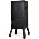Vertical 2-Tier Outdoor Barbeque Grill with Temperature Gauge by LJGDeals