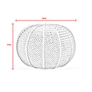 Jonathon Hand Knitted Pouf