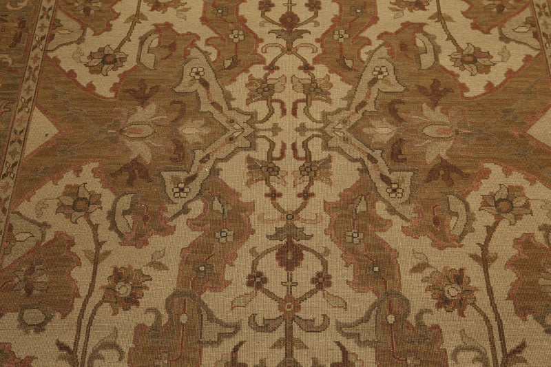 6' x 9' New Hand knotted Wool Oriental Area Rug Beige