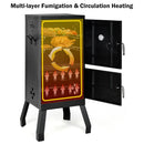 Vertical 2-Tier Outdoor Barbeque Grill with Temperature Gauge by LJGDeals
