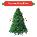 7.5 Feet Unlit Artificial Christmas Tree with 1968 Branch Tips by LJGDeals