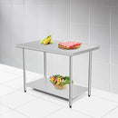 30 x 48 Inch Stainless Steel Table Commercial Kitchen Worktable by LJGDeals