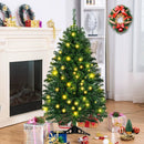 4 Feet Tabletop Artificial Christmas Tree with LED Lights by LJGDeals