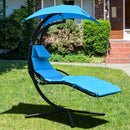 Hanging Stand Chaise Lounger Swing Chair with Pillow by LJGDeals