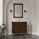James Martin Kinnsden 26" Mirror, Sable Oak
