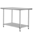 30 x 48 Inch Stainless Steel Table Commercial Kitchen Worktable by LJGDeals