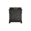 James Martin Brookfield 36" Single Bathroom Vanity, Black Onyx
