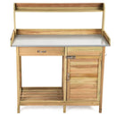 Outdoor Garden Wooden Work Station Potting Bench by DirectDeals