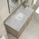 James Martin Lorelai 48" Single Bathroom Vanity, Whitewashed Oak