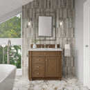 James Martin Bristol 36" Single Bathroom Vanity, Saddle Brown