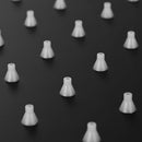 Aquaterior Shower Faucet Set with Handheld 10" Square Shower Head