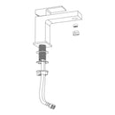 Aquaterior 6.5" Bathroom Faucet Single Handle Brushed Nickel