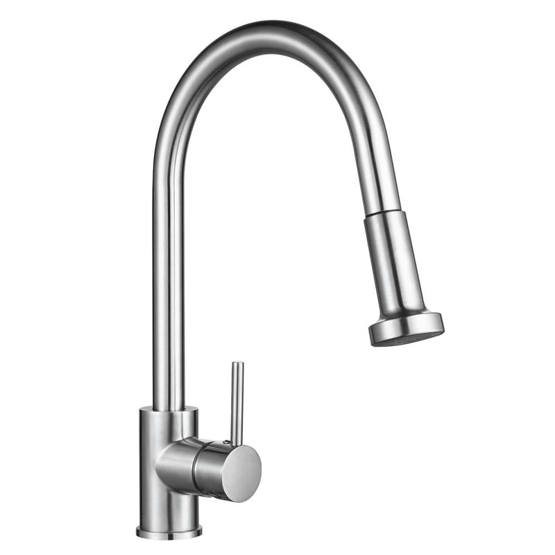 Aquaterior Kitchen Faucet with Pull Out Spray 2.2GPM Brushed Nickel