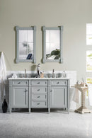 James Martin Brittany 60" Double Bathroom Vanity, Urban Gray