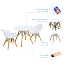 3 Pieces Kid's Modern Round Table Chair Set by LJGDeals
