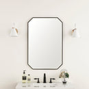 James Martin Rohe 24" Mirror, Matte Black
