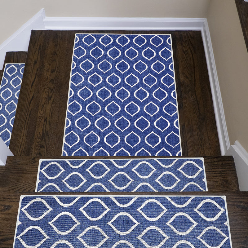 Sussexhome Drop Collection 2 x 3 Foot Heavy Duty Low Pile Landing Rug Runner