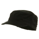 Washed Cotton Fitted Army Cap