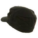 Washed Cotton Fitted Army Cap