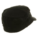 Washed Cotton Fitted Army Cap