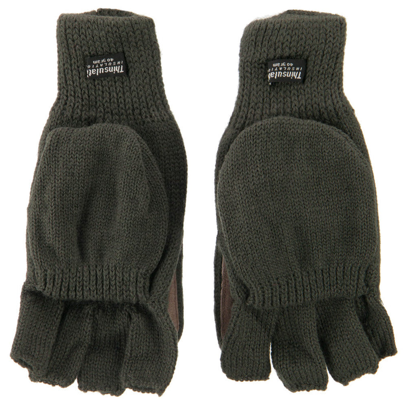 Wool Acrylic Glove Mitts