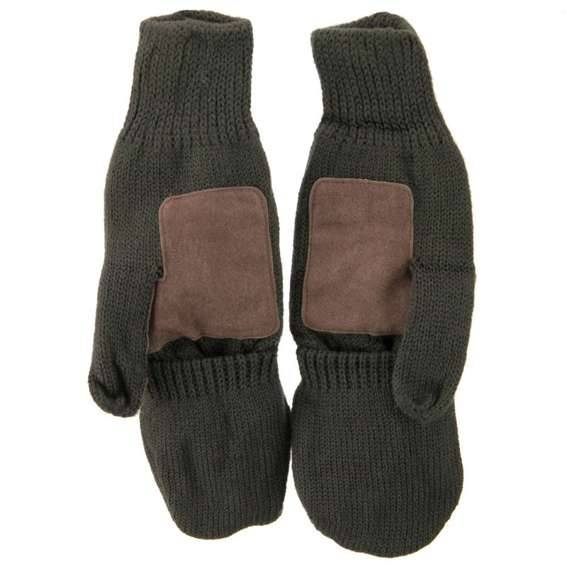 Wool Acrylic Glove Mitts