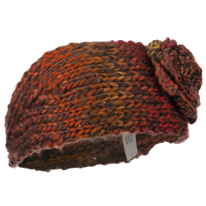 Women's Flower Acrylic Knit Head Band