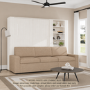 Wall Bed with Extended Sofa